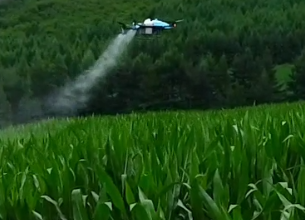 A pulverização com drones EAVISION ajuda a agricultura tecnológica a melhorar a eficiência