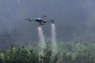 Sistema Nacional de Tecnologia da Indústria da Apple Qingdao Estação de Teste Abrangente Drone Plant Protection Flight Defense Test
