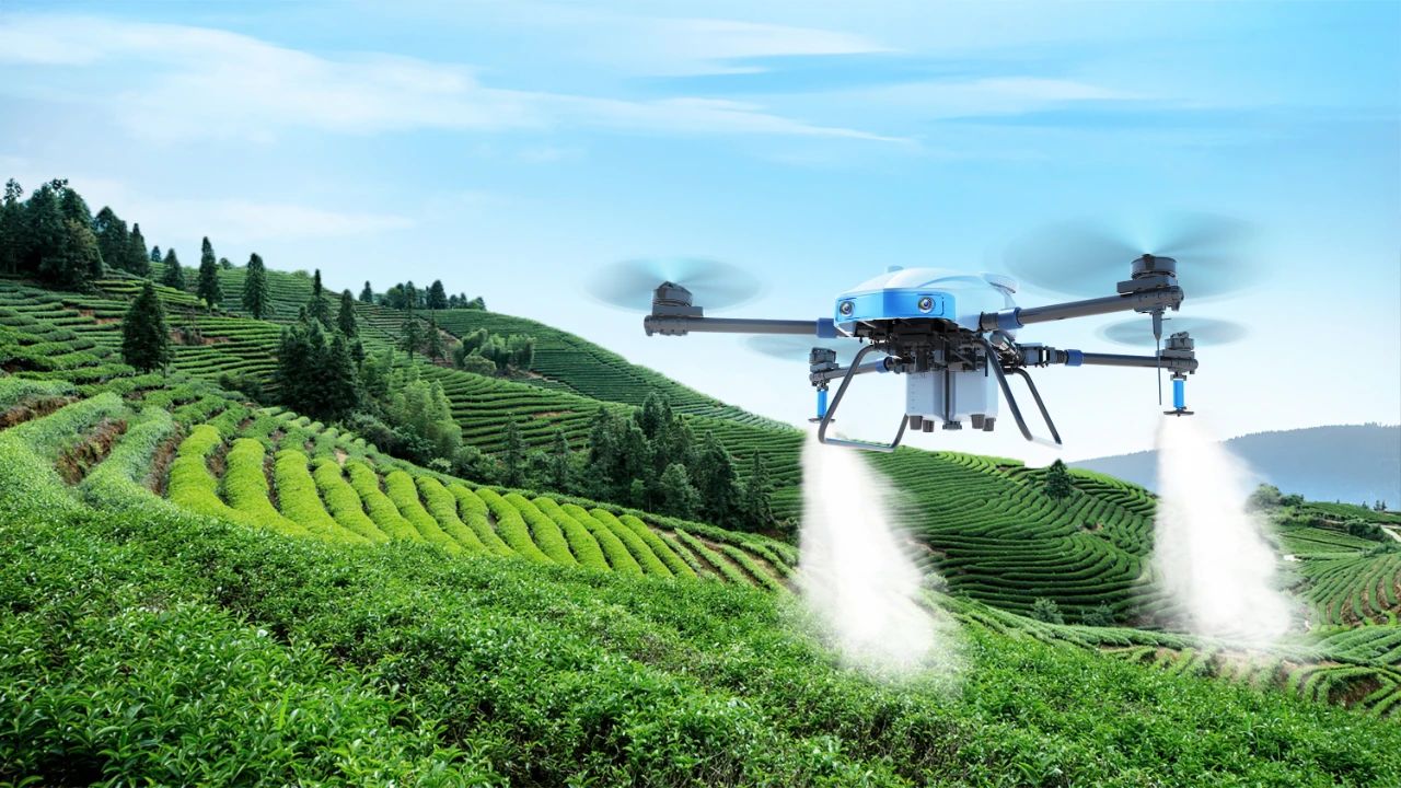 Vantagens dos drones de pulverização agrícola